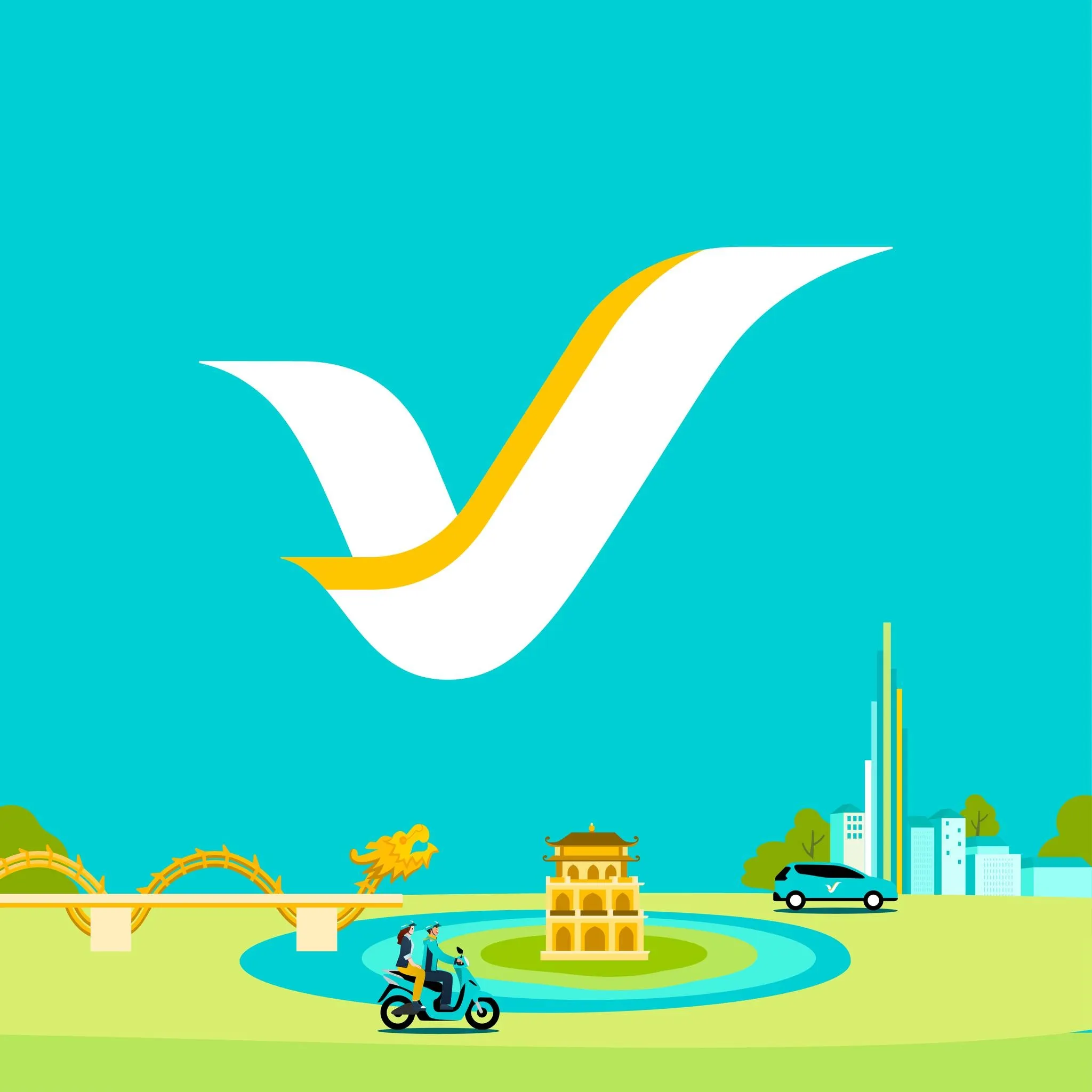 CÔNG TY CỔ PHẦN DI CHUYỂN XANH VÀ THÔNG MINH GSM logo