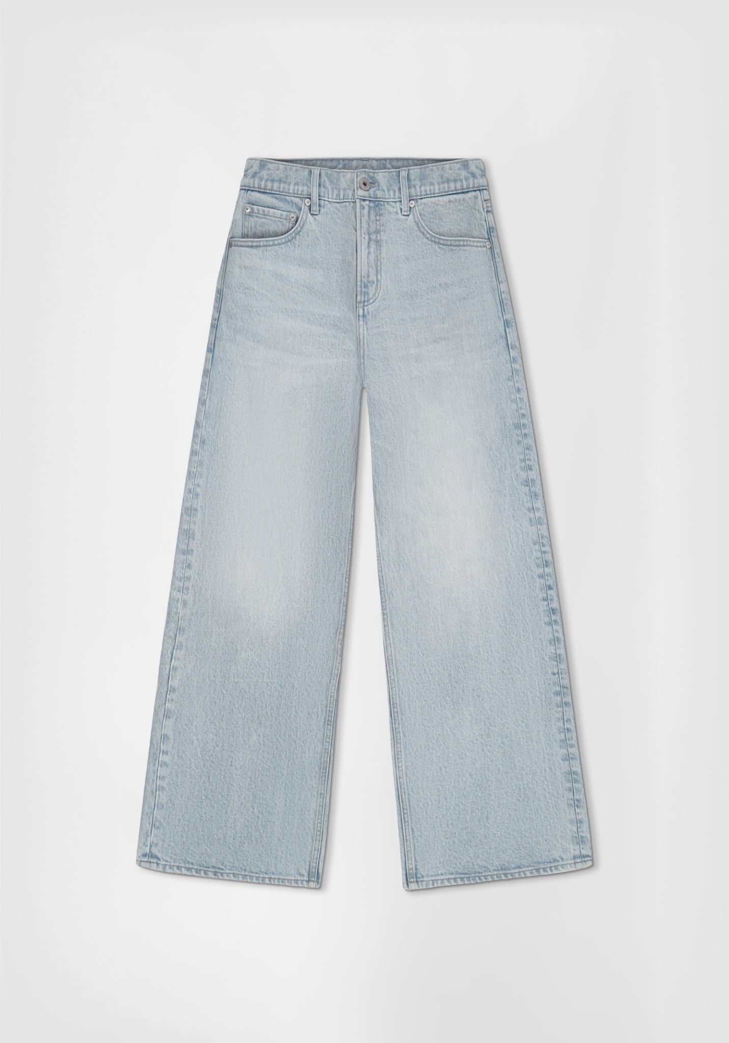 QUẦN DÀI UNISEX MÀU XANH SÁNG FORM RELAX