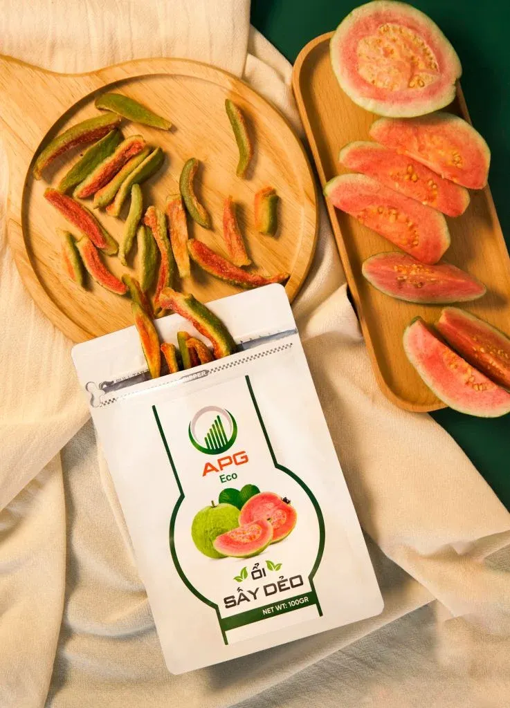 Ổi hồng sấy dẻo hữu cơ