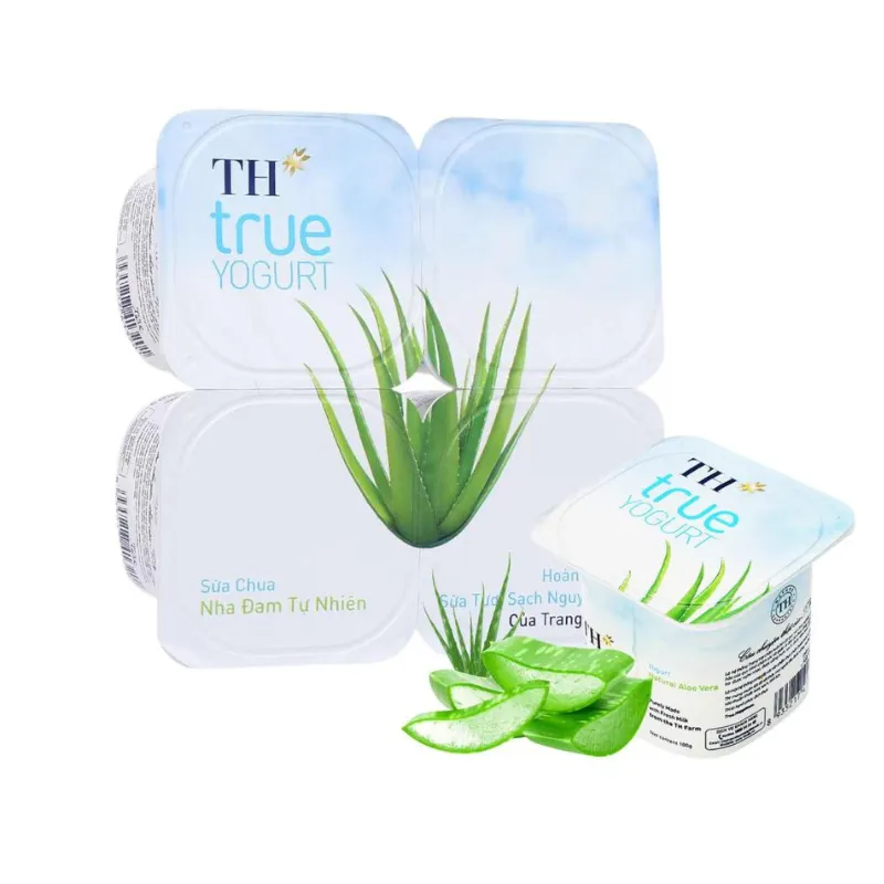 Sữa Chua Ăn TH true YOGURT Nha Đam Tự Nhiên