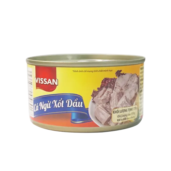 Cá ngừ xốt dầu Vissan 170g