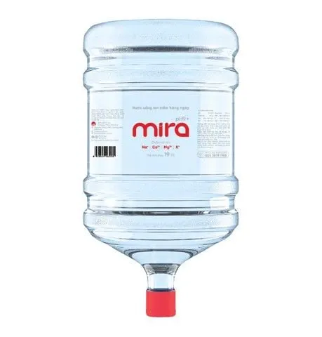 Nước uống ion kiềm Mira pH8+ 19L
