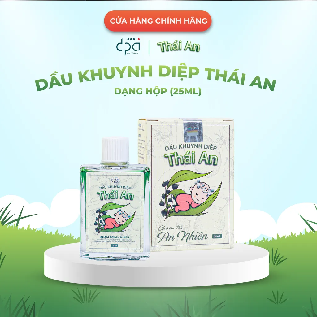 DẦU KHUYNH DIỆP THÁI AN (HỘP/25ML)