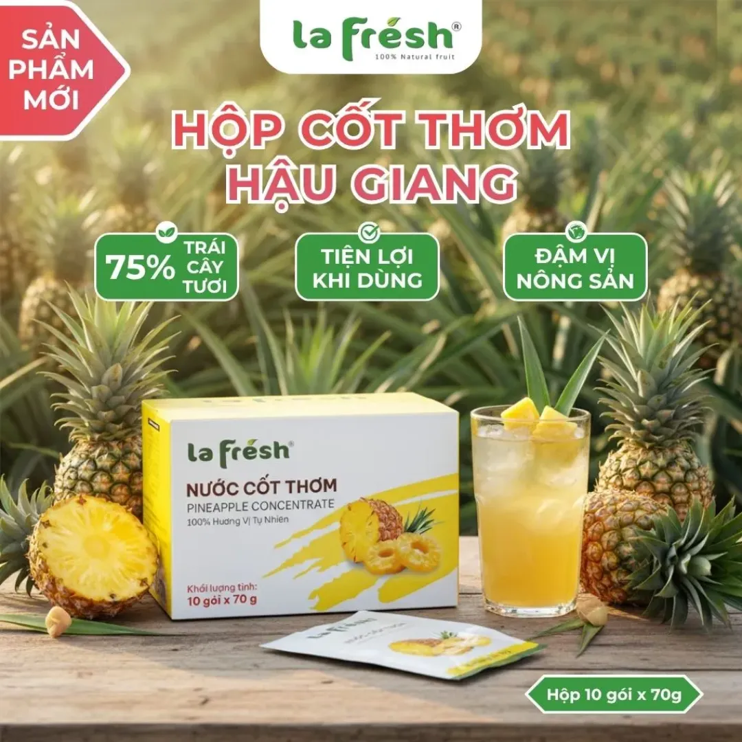 Nước cốt Thơm- Hộp 10 gói x 70g