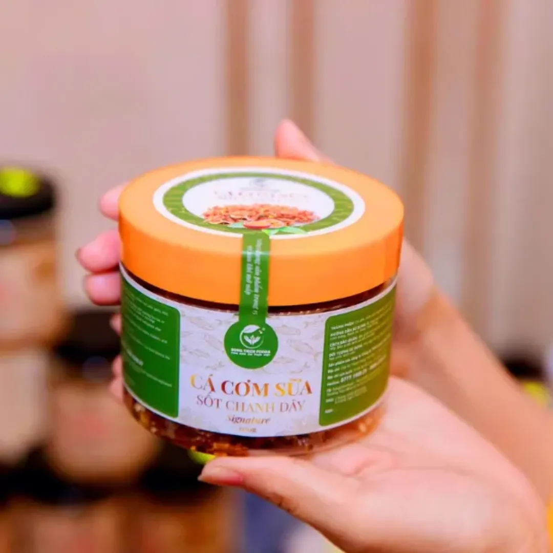 CÁ CƠM SỮA SỐT CHANH DÂY - HỘP 200G