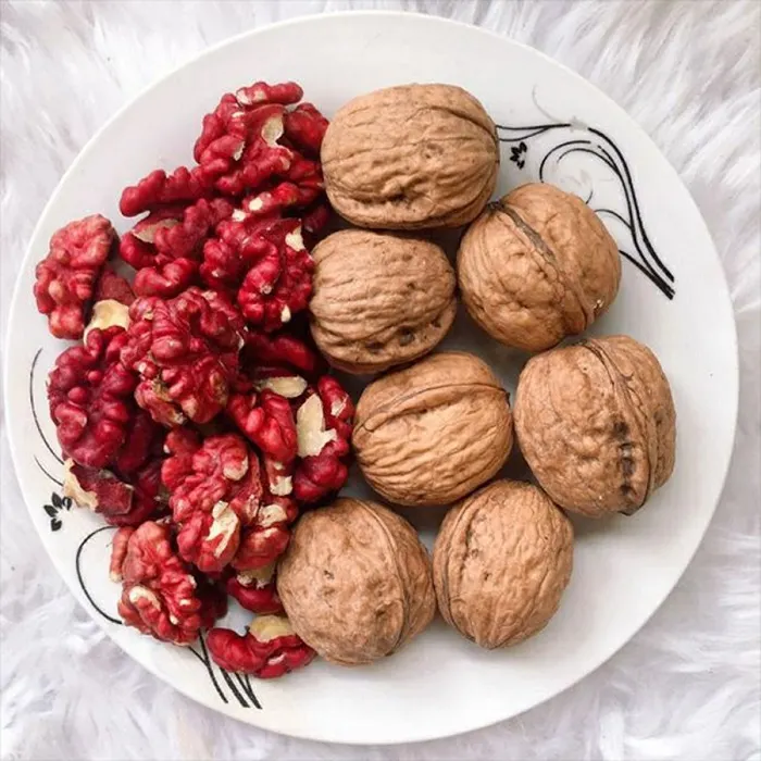 Hạt óc chó đỏ nguyên hạt