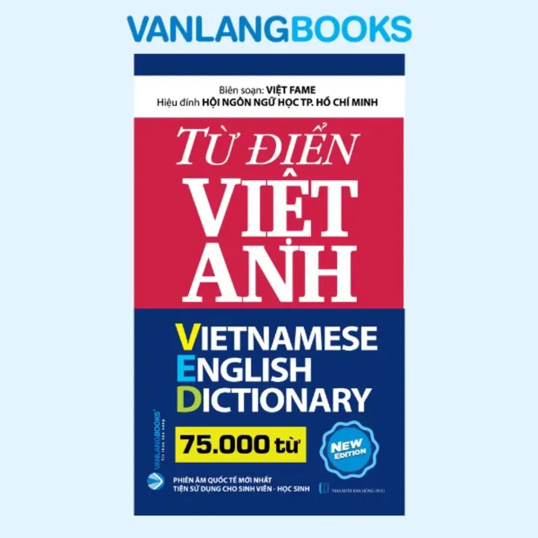 Từ Điển Việt - Anh 75.000 Từ - (Tái Bản 2025) - Va